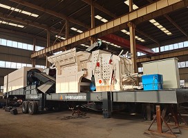 中意YPS移動式破碎機 建筑垃圾處理生產(chǎn)線設備