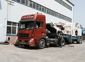 吉林長(zhǎng)春建筑垃圾處理廠引進(jìn)中意移動(dòng)式建筑垃圾處理生產(chǎn)線